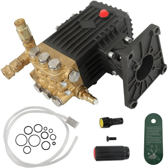 munirater Pressure Washer Pump 4400 PSI, 4.0 GPM, 1 Shaft Horizontal