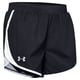 thumbnail image 1 of Pantalones cortos para correr Under Armour Fly by 2.0 para mujer, negros, 3XL, 1 of 5