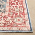 thumbnail image 6 of SAFAVIEH Arizona Fredrick Distressed Machine Washable Area Rug, Blue Green/Rust, 3' x 5', 6 of 14