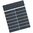 thumbnail image 2 of AMLESO 15 Pieces Non Skid Rug Stair Mats Stairs Step Treads Indoor Stair Runners Dark Gray, 2 of 8