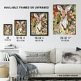 thumbnail image 3 of Artery8 Cute Baby Kangaroo with Vibrant Spring Flowers Kids Bedroom Nursery Art Print Framed Poster Wall Decor 12x16 inch, 3 of 3
