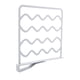 thumbnail image 1 of Tablero de separación de armario Advancent organizador de almacenamiento de alambre blanco, 1 of 6