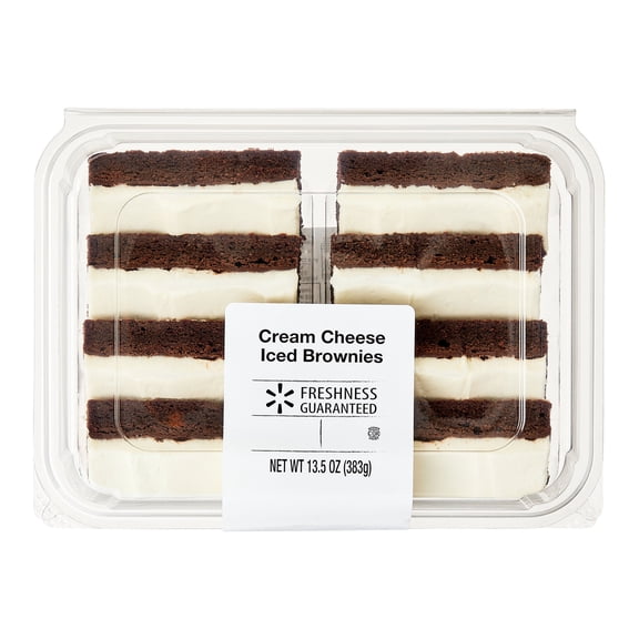Freshness Guaranteed Cream Cheese Iced Brownies, 13.5 oz, 8 Count