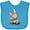 Turquoise, variant on Inktastic Velveteen Rabbit Boys or Girls Baby Bib