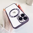 thumbnail image 2 of Funda Magsafe Purpurina Para iPhone Con Protector Pantalla, 2 of 7
