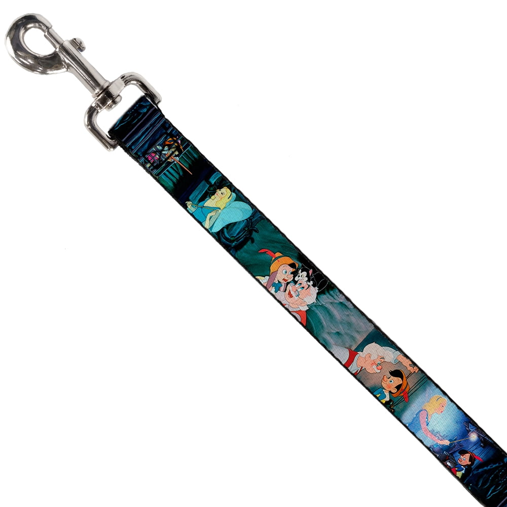 Disney Pet Leash, Dog Leash, Pinocchio Jiminy Cricket Workshop Tools, 4 Feet Long 1.0 Inch Wide