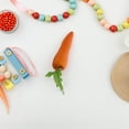 thumbnail image 4 of OULII 7Ud Carrots Artificiales Decorativas Con Apariencia Para Y De Cocina, 4 of 7