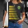 thumbnail image 4 of Brazilian Soccer Jersey Brazil Football Flag Tshirt, 4 of 6