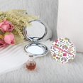 thumbnail image 4 of OKEYCH Future Ophthalmologist Gift Optometry Tech Makeup Mirror Eye Doctor Pocket Mirror Ophthalmology Graduation Gift (Optometry Tech J C), 4 of 7