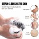 thumbnail image 3 of Set exfoliante de espalda de nailon con esponja de lufa - Correa larga exfoliante para el baño para una limpieza profunda, exfoliación y alisado. Apto para todo tipo de esponjas de baño., 3 of 6