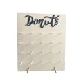 thumbnail image 2 of Toystoory Donut Stand Donut Wood Display Holder Fiesta de cumpleaños Estrella Rectángulo 45x38cm, 2 of 6