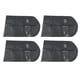 thumbnail image 1 of bolsas para ropa, impermeables, a prueba de polvo, gruesas, con ventana transparente para guardar y viajar, color negro, 100 x 60 cm (39,4 x 23,6 pulgadas)., 1 of 14
