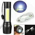 thumbnail image 5 of Linterna LED MACHAO táctica superbrillante con luz lateral Cob para acampar, 5 of 5