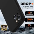 thumbnail image 4 of Compatible with iPhone 14 Plus Case 6.7 inch, Premium Liquid Silicone Case [Velvety Touch] [2 Pcs 9H Tempered, 4 of 5