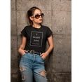 thumbnail image 2 of I Want You Women Black T-Shirt, Female x-Large, 2 of 4