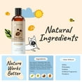 thumbnail image 3 of kin+kind Deep Clean Natural Dog Shampoo - Deep Clean & Odor Control - Almond + Vanilla Fragrance - 12 fl oz, 3 of 7