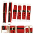 thumbnail image 6 of Masteelf  6 Pcs Refrigerator Handle Christmas Decoration Cartoon Door Set Shooter, 6 of 8