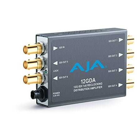 Sd Sdi Distribution Amplifier - AJA 12GDA 12G/6G/3G/HD/SD-SDI Distribution Amplifier