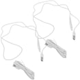 thumbnail image 4 of ColoMX 4 irrigadores bucales portátiles con cable de carga USB, cable de carga rápida para limpieza óptima, uso doméstico y de viaje, color blanco., 4 of 8
