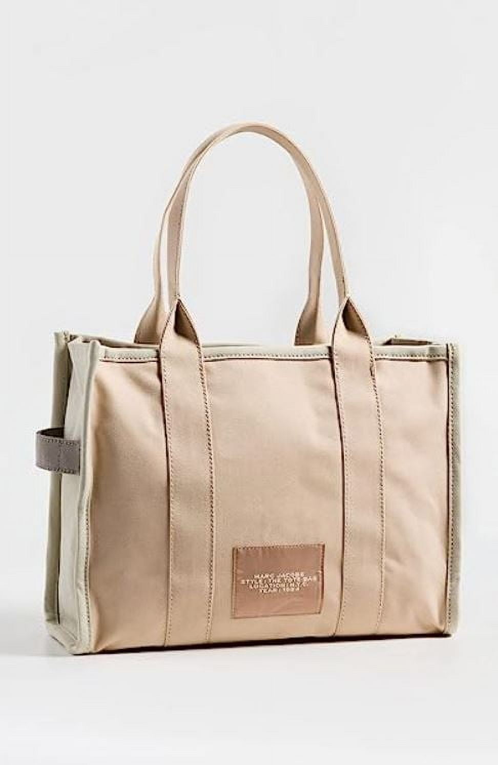 Marc Jacobs Women's The Colorblock Large Tote Bag, Beige Multi, H073M01RE21-261 One Size