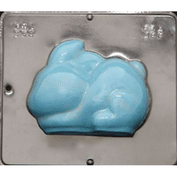 868 Bunny Assembly Back View Chocolate Candy Mold