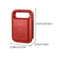 thumbnail image 3 of Meggemo Sandwich Maker Electric Breakfast Machine Non Stick Plate for Making Sandwiches Pancakes Waffles Home Kitchen Quick Breakfast, 3 of 6