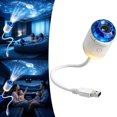 thumbnail image 6 of 2-in-1 Galaxy Projector Night Light, Mini USB LED Star Projector with 1 Interchangeable Slides, Portable 360° Rotating Starry Sky Light for Bedroom, Ceiling, Room Decor & Gifts, 6 of 6