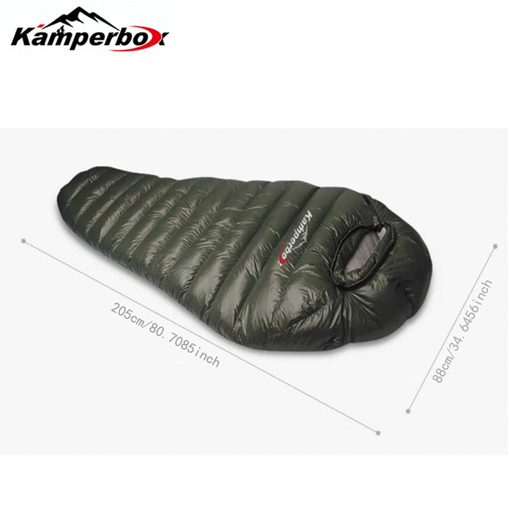 Kamperbox Cold Temperature Winter Sleeping Bag Down Sleeping Bag Winter Camping Sleeping Bag Double
