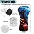 thumbnail image 6 of Yuyamidu Fire American Flag Golf Club Cover Fit Well for Driver or Fairway Wood Golf Club, Patriotic Golf Headcover Stylish Protection for Your Clubs for Women Men, 6 of 7