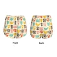 thumbnail image 5 of Lsque Vintage Cup Printed Women's Running Shorts with Liner Pockets,Elastic Quick Dry Workout Athletic Gym Yoga Shorts,Womens High Waist Shorts-Small, 5 of 9