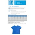 thumbnail image 2 of Landau Haut de Blouse Médicale pour Femmes : 4 Poches, Coupe Classique Décontractée, Col en V Durable 8219, 2 of 3