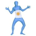 thumbnail image 1 of AltSkin Full Body Spandex/Lycra Suit - World Flag Design - ARGENTINA - XS, 1 of 2