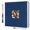Blue, variant on Vienrose Large Photo Album Self Adhesive for 4x6 8x10 Pictures Linen Scrapbook Album DIY 40 Blank Pages with A Metallic Pen