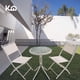 thumbnail image 2 of Juego De Comedor Mueble Exterior Para Jardín Mesa y 2 Sillas beige, 2 of 7
