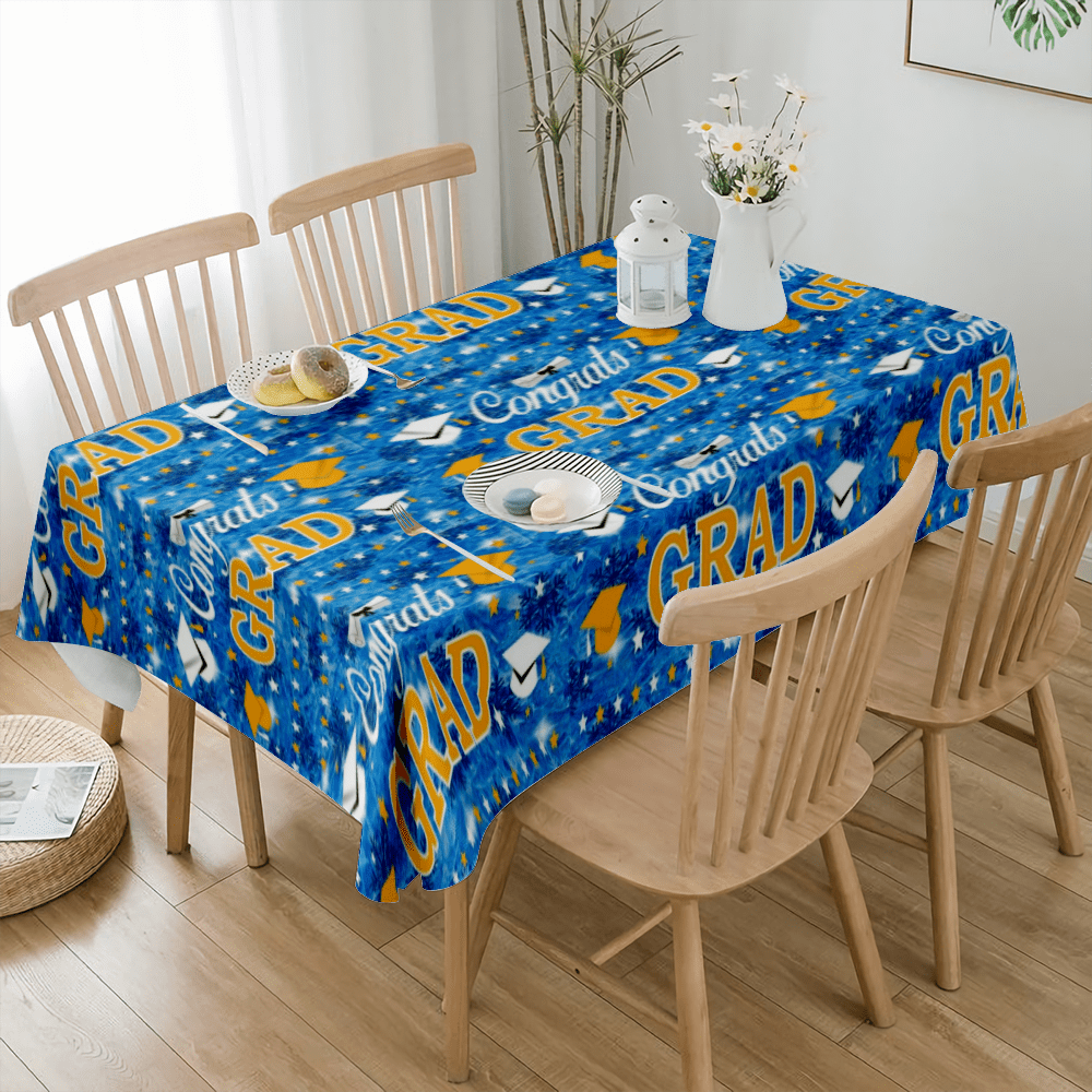 Graduation Tablecloths Class of 2023 Congrats Grad Party Table Covers