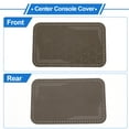 thumbnail image 5 of Unique Bargains Car Center Console Cushion Pad 12.59"X7.67" Center Console Cover Armrest Seat Box Cover Faux Leather Coffee, 5 of 6