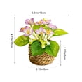 thumbnail image 3 of Large Electroplated Gradient Color Easter Egg Ornament, 9.4‑Inch Durable Plastic, Party Gift Basket Filler Or Table Centerpiece, Reusable Holiday Decoration For Egg Hunts And Seasonal Displays, 3 of 8