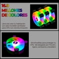 thumbnail image 4 of Ventilador Gamer Para Gabinete del Cpu Luz Led Rgb 25cm *12cm elegate rgb gabinete, 4 of 5