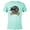 Ocean Blue, variant on Lucasfilm Indiana Jones Adventure Plane Vintage - Short Sleeve Blended T-Shirt for Adults - Customized-Purple
