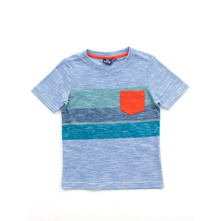 Bear Camp Baby Boy Yarn Dye Tee