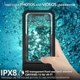 thumbnail image 3 of Waterproof Phone Case With Lanyard, Suitable For Swimming And Snorkelling. (Gold For 3.5~5.0Inch), 3 of 5