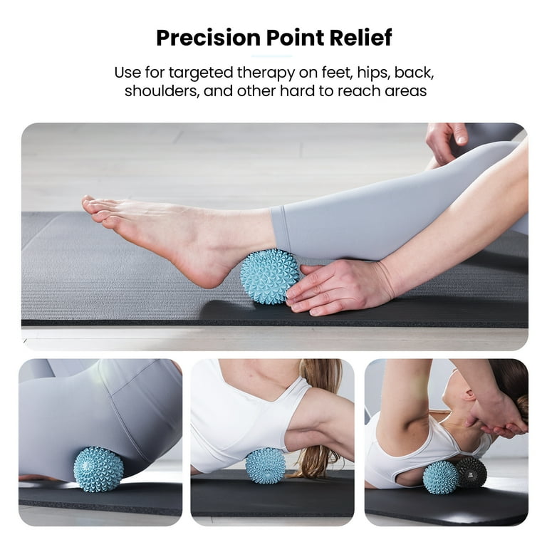 Bob and Brad Vibrating Massage Balls,Deep Tissue Relieving Muscle & Pressure for Neck Back Leg Pain Relief Fitness Balls
