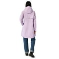 thumbnail image 5 of JAN & JUL Long Raincoat Waterproof and Windproof Rain Jacket for Women (Lavender,L), 5 of 6