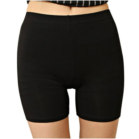 

RPVATI Women Hipster Solid Boy Shorts High Waisted Stretch Brief for Women Seamless Panties
