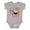 AC-Heather Grey, variant on Little Monkey Girl 1st Birthday Girls Baby Bodysuit