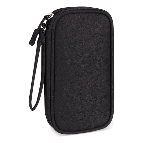 Small Travel Cable Organizer Bag Portable Electronic Accessories Case for Cable,Cord,Charger,Earphone,USB,SD Card