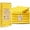 Yellow - Set of 6, variant on White 100% Cotton Wash Cloths for Showering Body and Face - 12"X12" 12 Pack Washcloths - Small Terry Towel Bath Rags for Adults and Kids Bathroom - Soft Absorbent