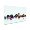 thumbnail image 2 of Trademark Fine Art "El Paso Texas Skyline Blue" Canvas Art by Michael Tompsett, 2 of 2