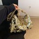 thumbnail image 2 of Bolso bandolera de diseño de nicho para mujer, nuevo bolso bandolera de verano con lentejuelas, elegante y a la moda., 2 of 5