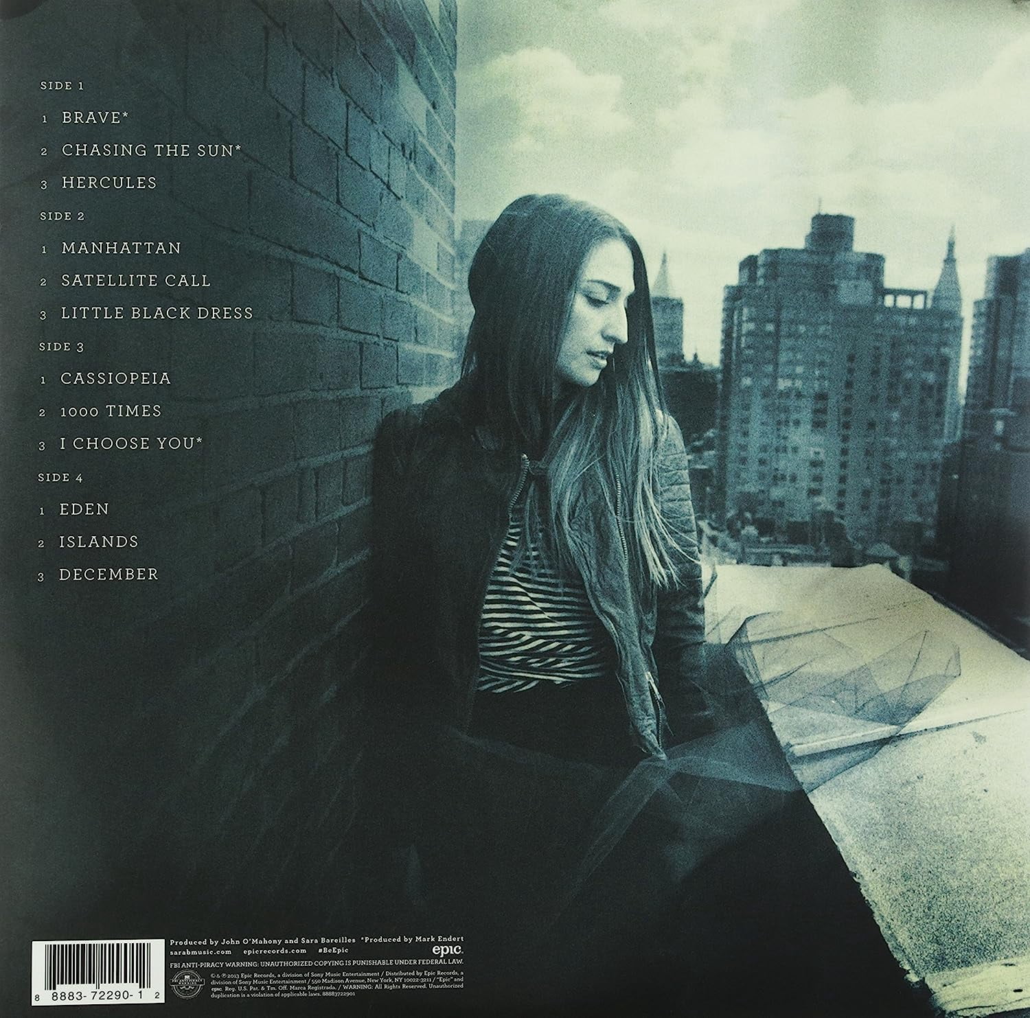 Sara Bareilles - The Blessed Unrest - Music & Performance - Vinyl